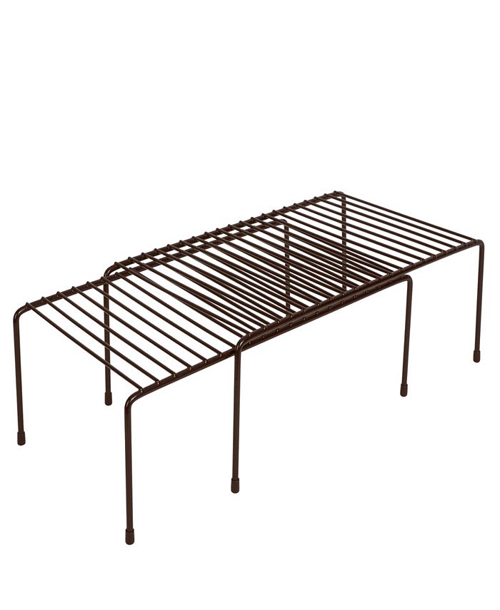 Smart Design Expandable Storage Rack, 16" x 32.5" Macy's