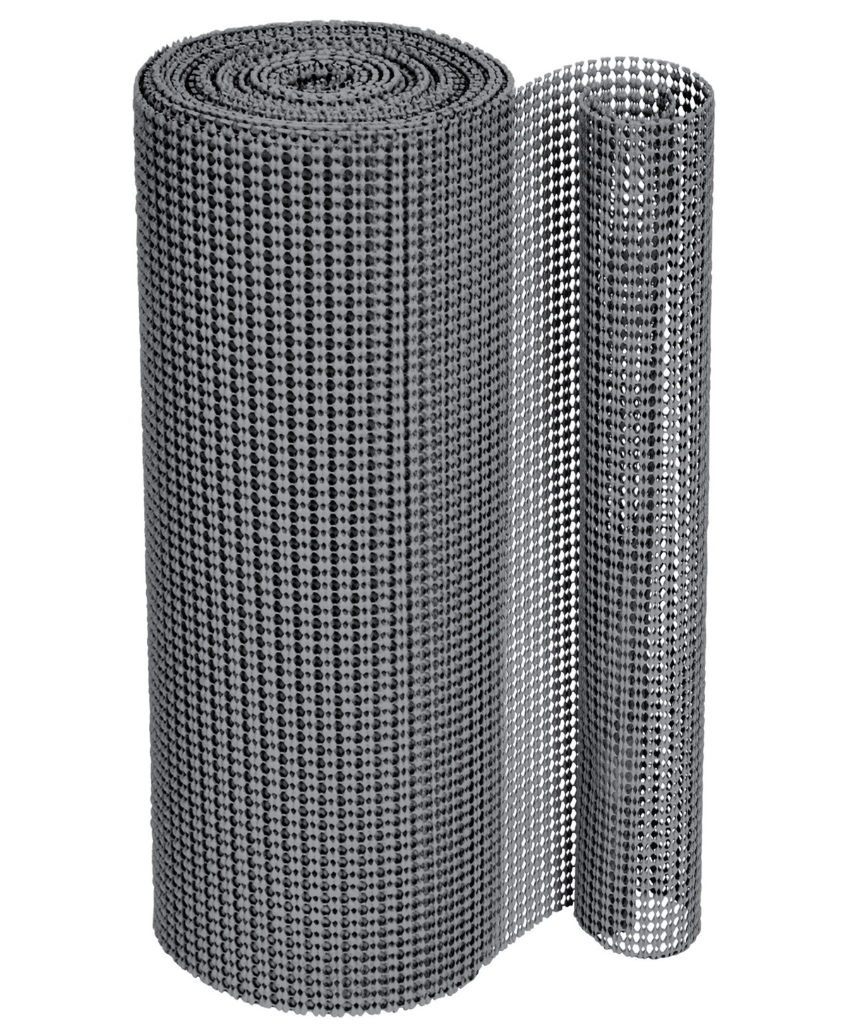 Smart Design Classic Grip Shelf Liner, 12" X 20' Roll In Graphite Gray