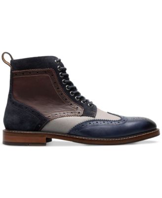 Men's Finnegan Wingtip Lace-Up Boots