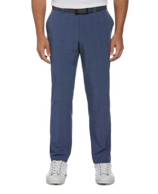 PGA TOUR Men's Performance Flat-Front Windowpane Plaid Golf Pants - Macy's