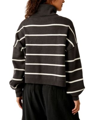 Pull Cardigan Free People Femme - Taille L - Couleur Crème - Occasion Très Bon état