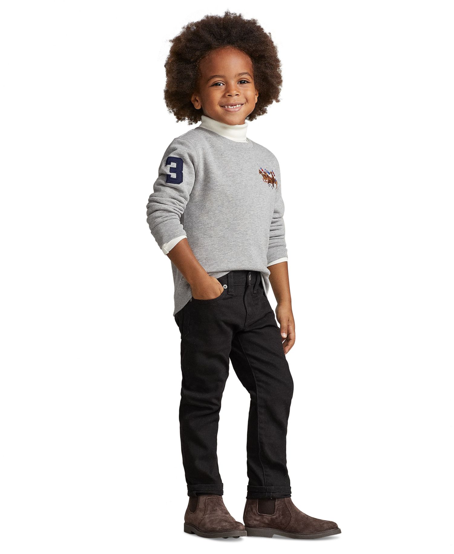 Toddler and Little Boys Sullivan Slim Stretch Jeans