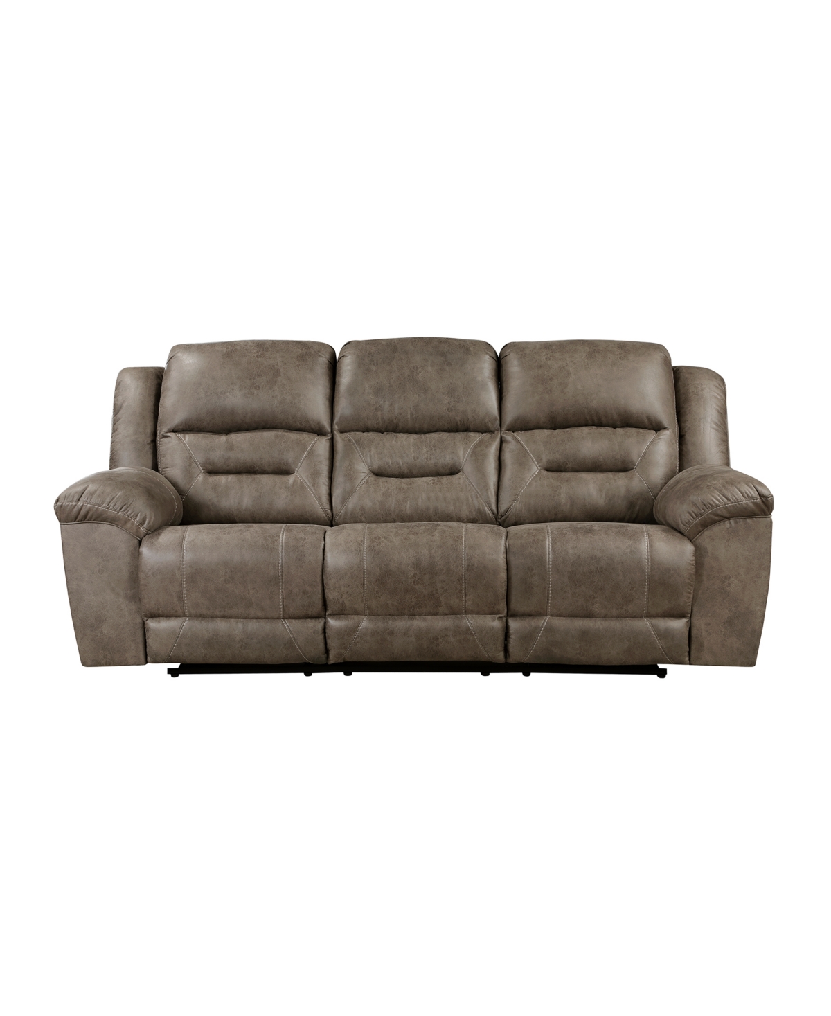 White Label Berenson Double Reclining Sofa