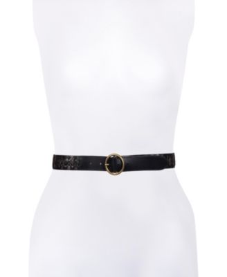 Women's Woven Leather Belt