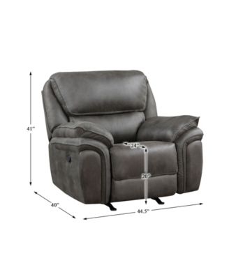 White Label Fleming 45" Rocker Reclining Chair