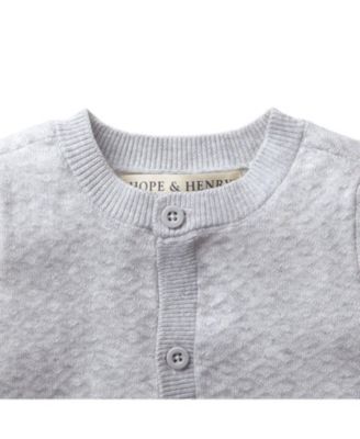 Baby Girls Jacquard Sweater Romper