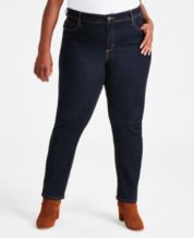 Macy's inc jeans plus size outlet