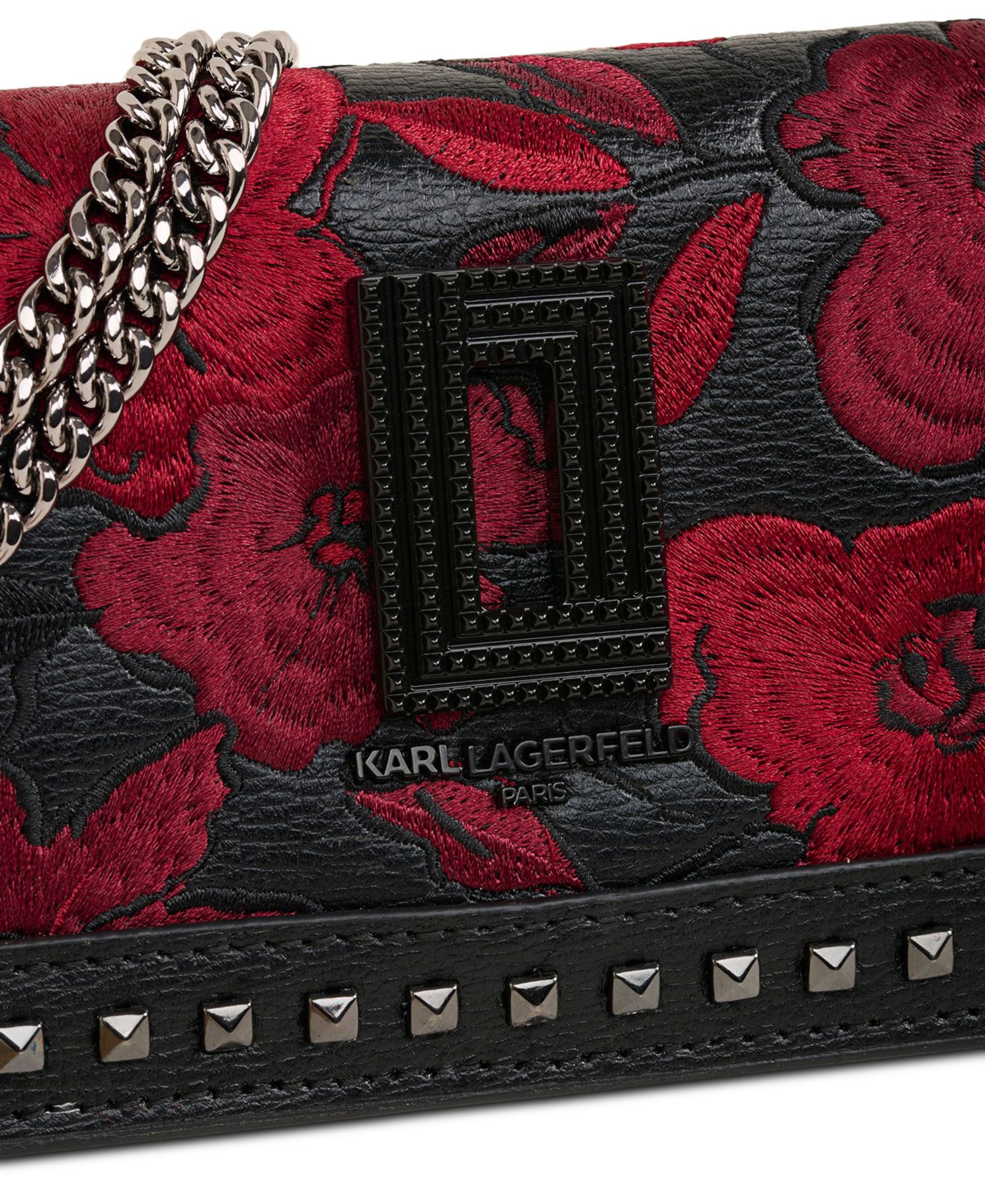 Kosette Embroidered Shoulder Bag