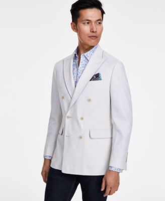 Tallia - Men's Slim-Fit Double-Breasted Sport Coat