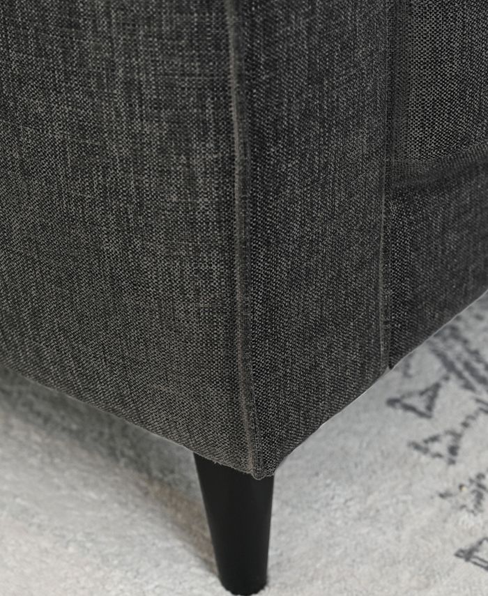 Abbyson Living Holloway 79.9" Polyester Sofa Macy's