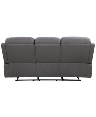 Fletcher 81.4" Stain-Resistant Polyester Reclining Sofa