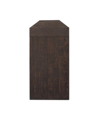 Evander 55" Oak Rectangle Console Table
