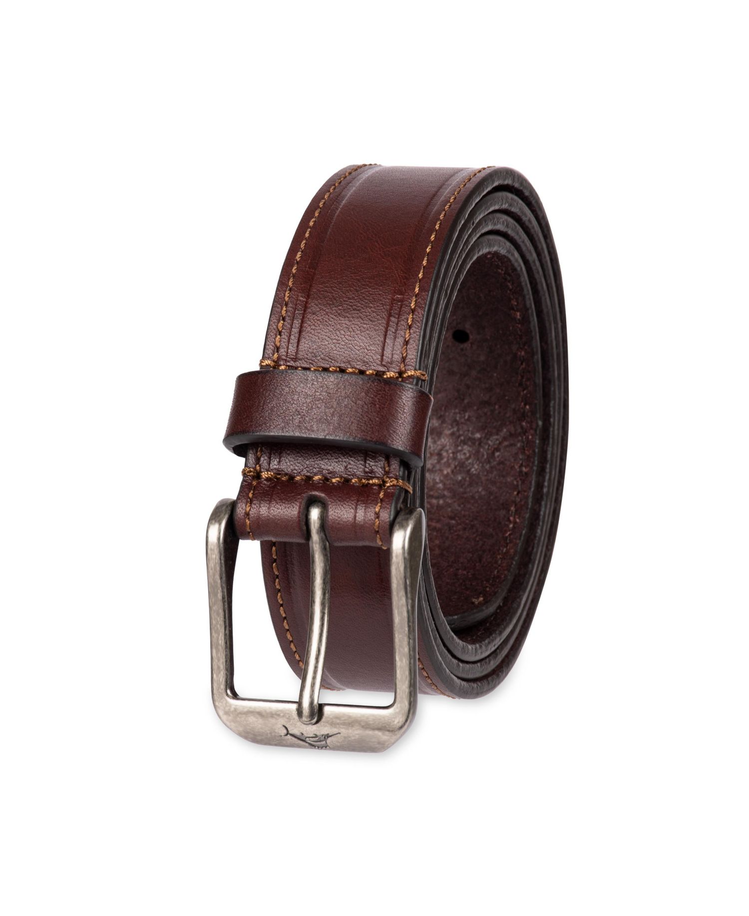 Men's Casual Embossed Edge Leather Belt