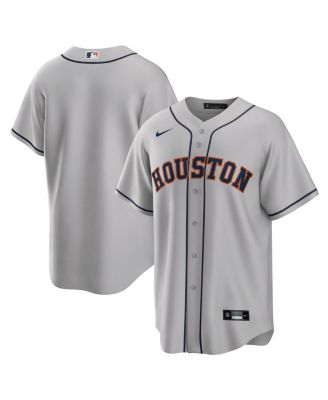 Men's Houston Astros Official Blank Replica Jersey