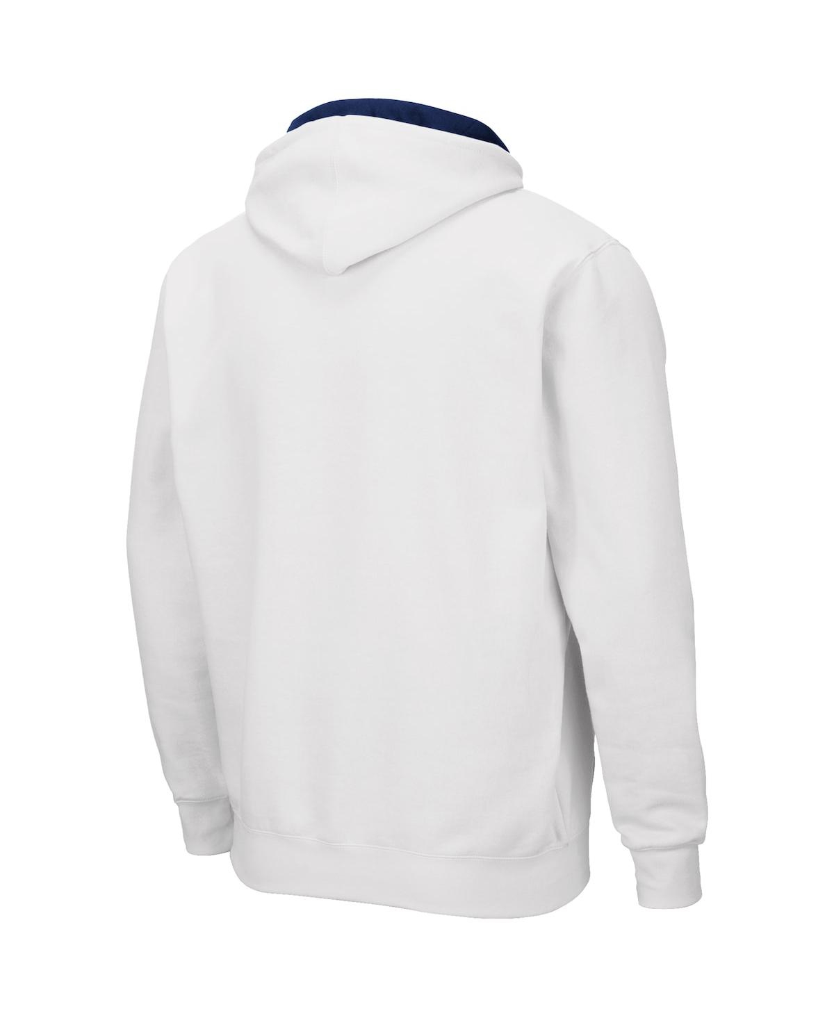 Colosseum Men's  White Notre Dame Fighting Irish Arch And Logo 3.0 Pullover Hoodie In White