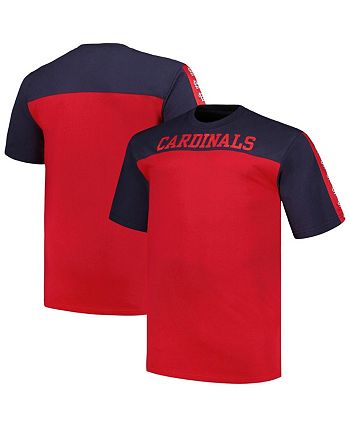 St. Louis Cardinals Profile Big & Tall American T-Shirt - Heather Charcoal