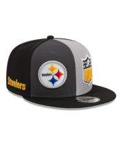 Men's Pittsburgh Steelers Mitchell & Ness Black Just Don Gold Rush