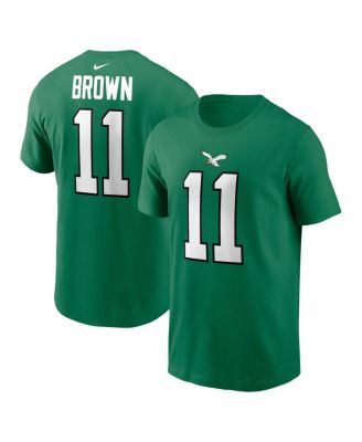 Big Boys A.J. Brown Kelly Green Philadelphia Eagles Alternate Player Name and Number T-shirt