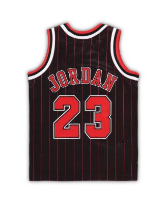 Infant Boys and Girls Michael Jordan Black Chicago Bulls 1996/97 Hardwood Classics Authentic Jersey