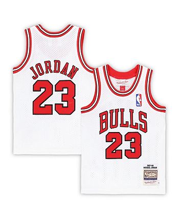 Mitchell & Ness Men's Michael Jordan Chicago Bulls Authentic Gold Jersey -  Macy's