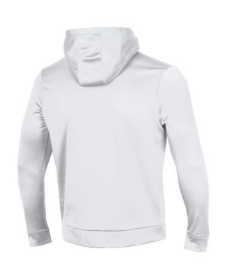 Men's White Notre Dame Fighting Irish 2023 Aer Lingus College Football Classic Wordmark Fleece Pullover Hoodie