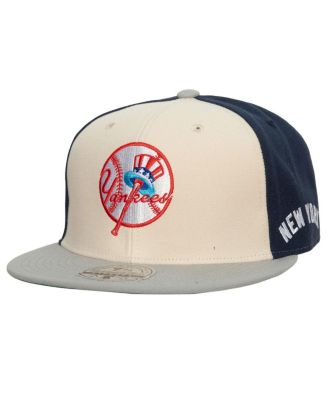Mitchell Ness Men's Cream, Gray New York Yankees Yankee Stadium