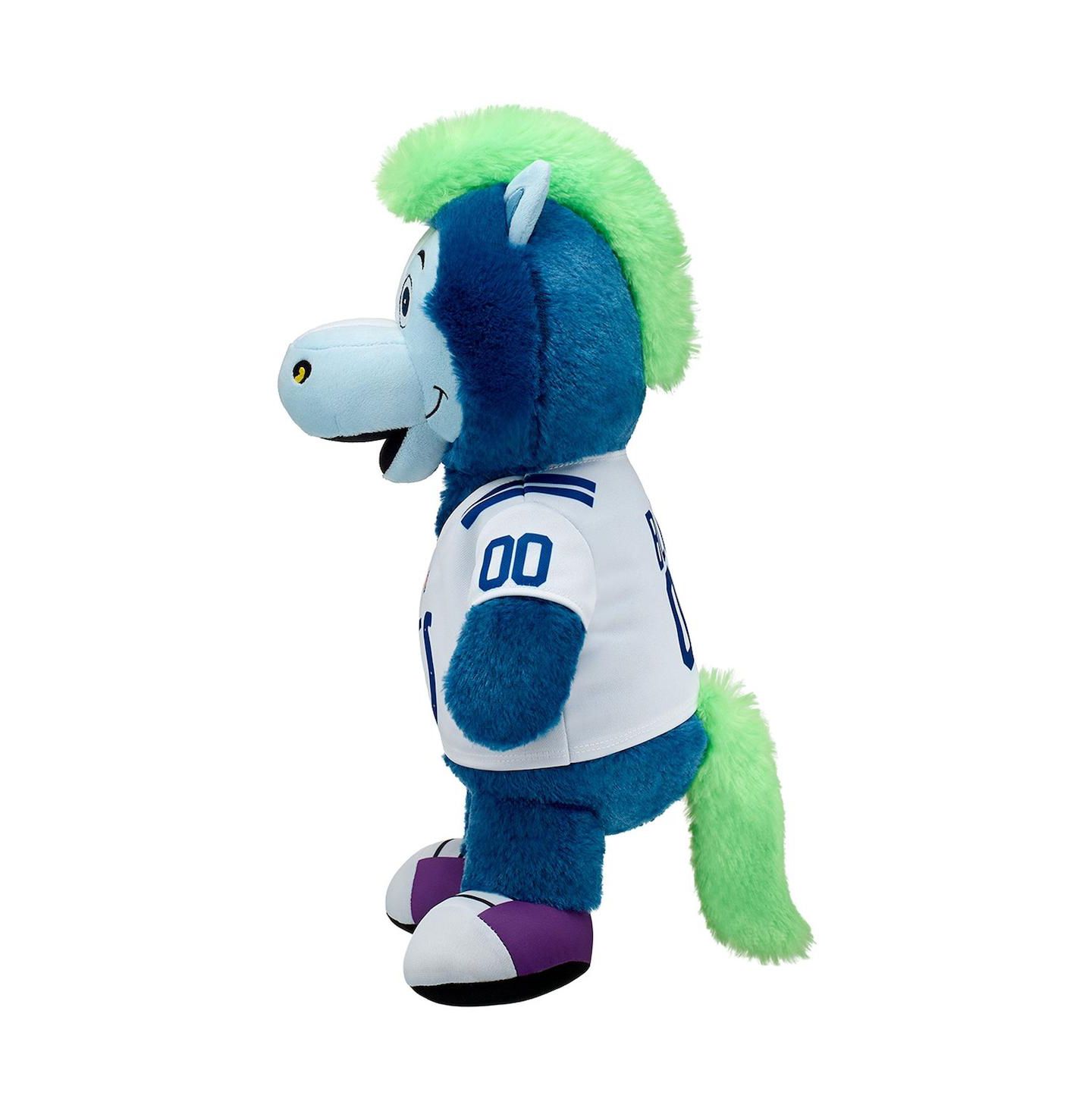Детская мягкая игрушка Build-A-Bear Workshop Indianapolis Colts Official Mascot Blue Collectible 17" Plush — фото 3