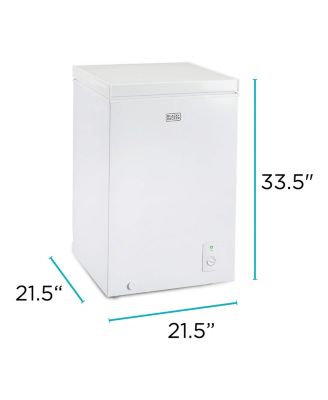 3.5 Cu. Ft. Chest Freezer - White