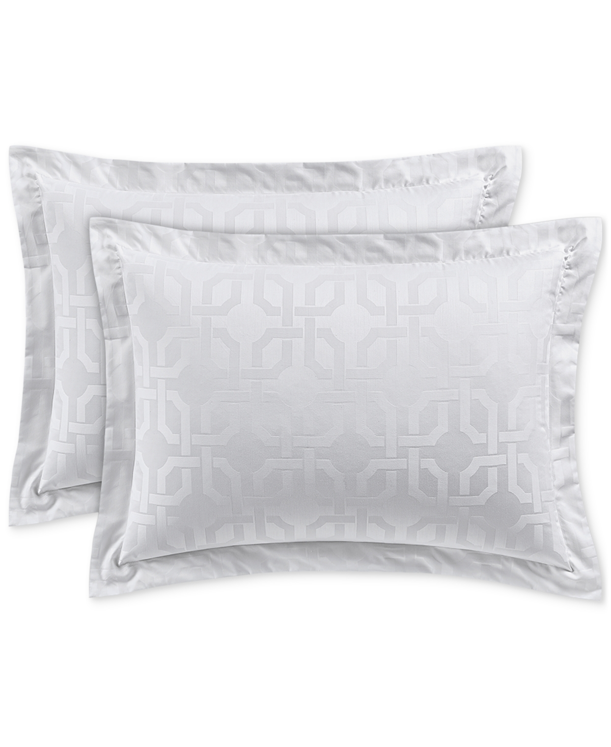 Hotel Collection Fresco Jacquard 525-Thread Count Egyptian Cotton 2-Pc. Set, Exclusively at Macy's