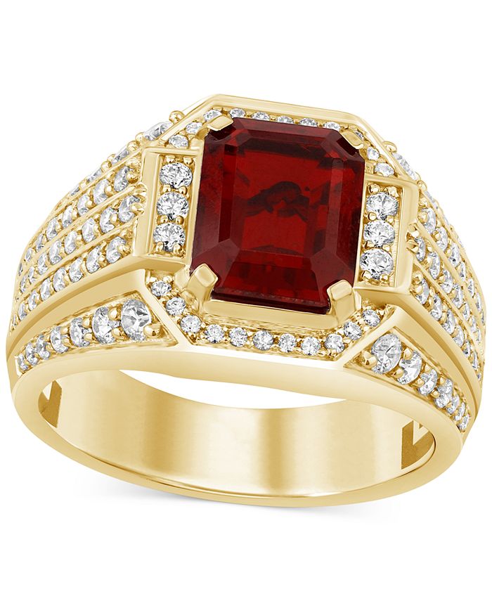 Macy s Men s Lab Created Ruby 4 1 6 ct. t.w. Lab Created