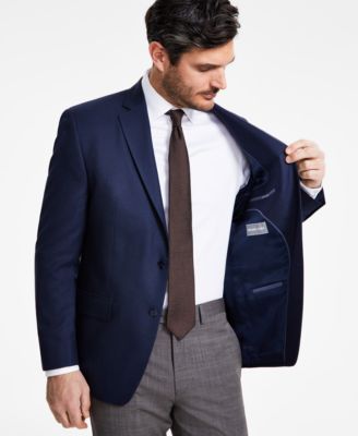 Men's Classic-Fit Houndstooth Sport Coat