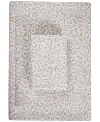 Microfiber Easy Care Printed 3-Pc. Sheet Set, Twin