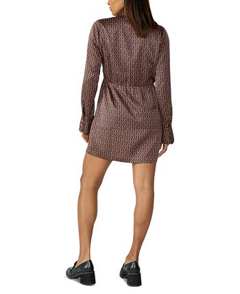 Sanctuary Women s Printed Day To Shine Button Front Dress Macy s