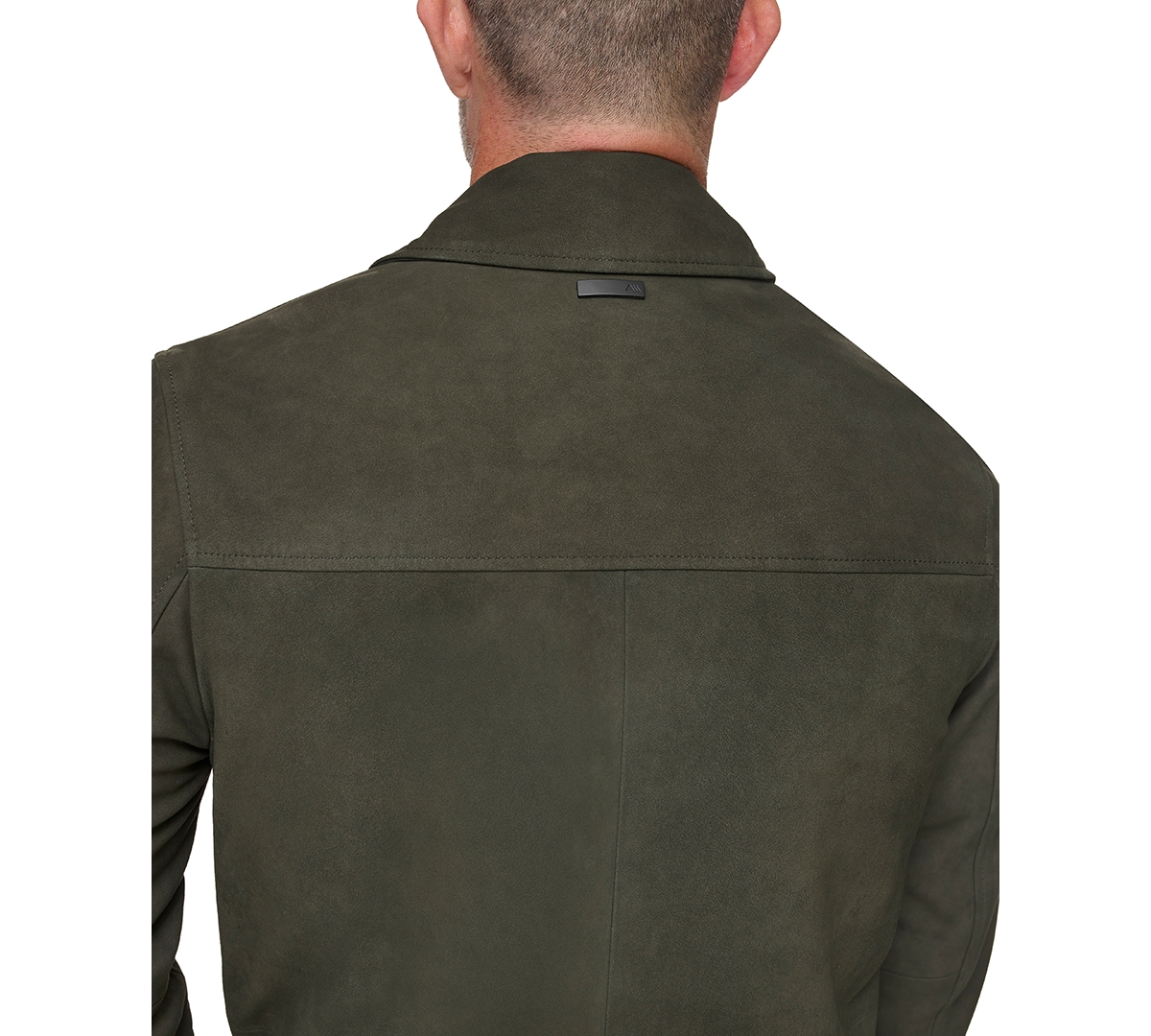 Marc New York Men's The Laredo Leather Overshirt