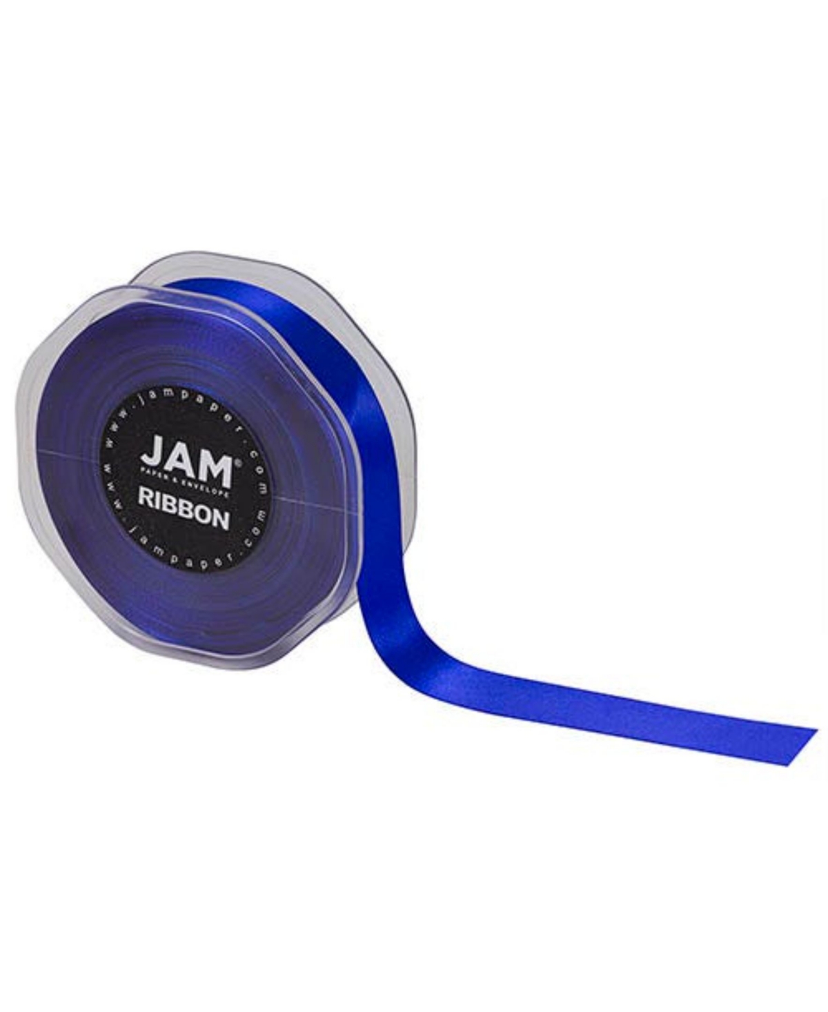 Jam Paper Double Faced Satin Ribbon In Royal Blue