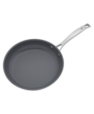 HENCKELS Clad H3 Ceramic Nonstick 10" Stainless Steel Ceramic Nonstick Fry Pan with Lid
