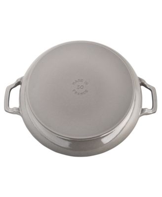 Cast Iron 3.5-Qt Braiser with Glass Lid