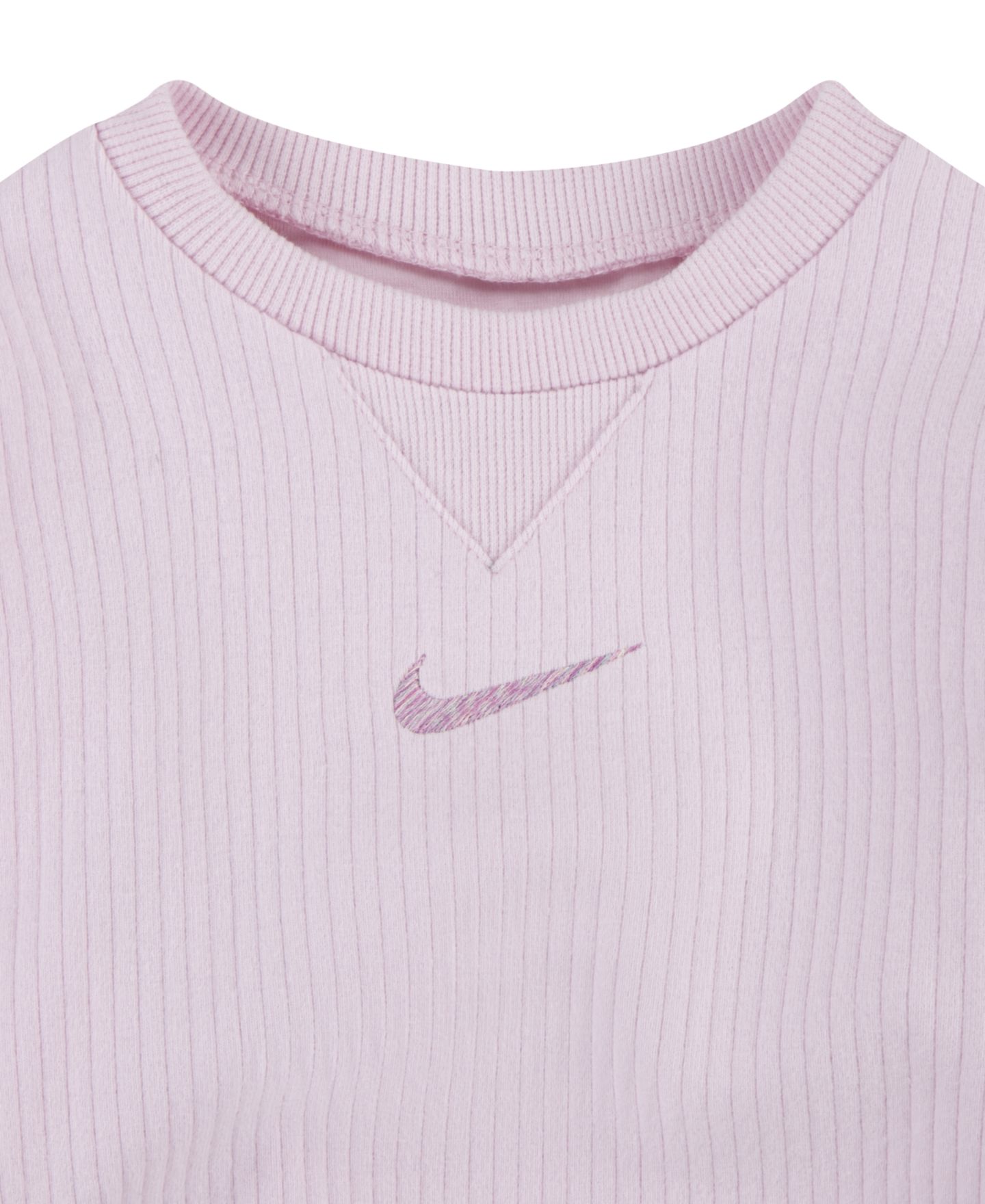 Детский комбинезон Nike с длинным рукавом, цвет: Розовый пенный — фото 3
