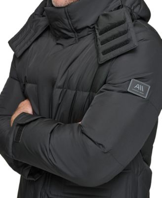 Men's Oswego Duvet Quilted Parka Coat