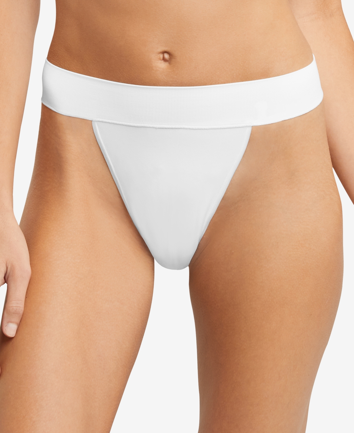 Maidenform M Seamless Thong Underwear Dm2318 In White