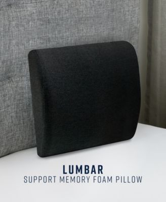 Lumbar Back Support Memory Foam Accessory Pillow