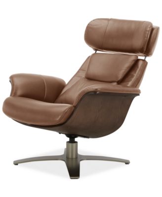 Janer Leather Swivel Chair