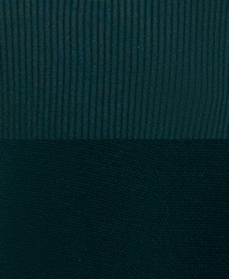 Juniors Button Skirt Fit & Flare Sweater Dress