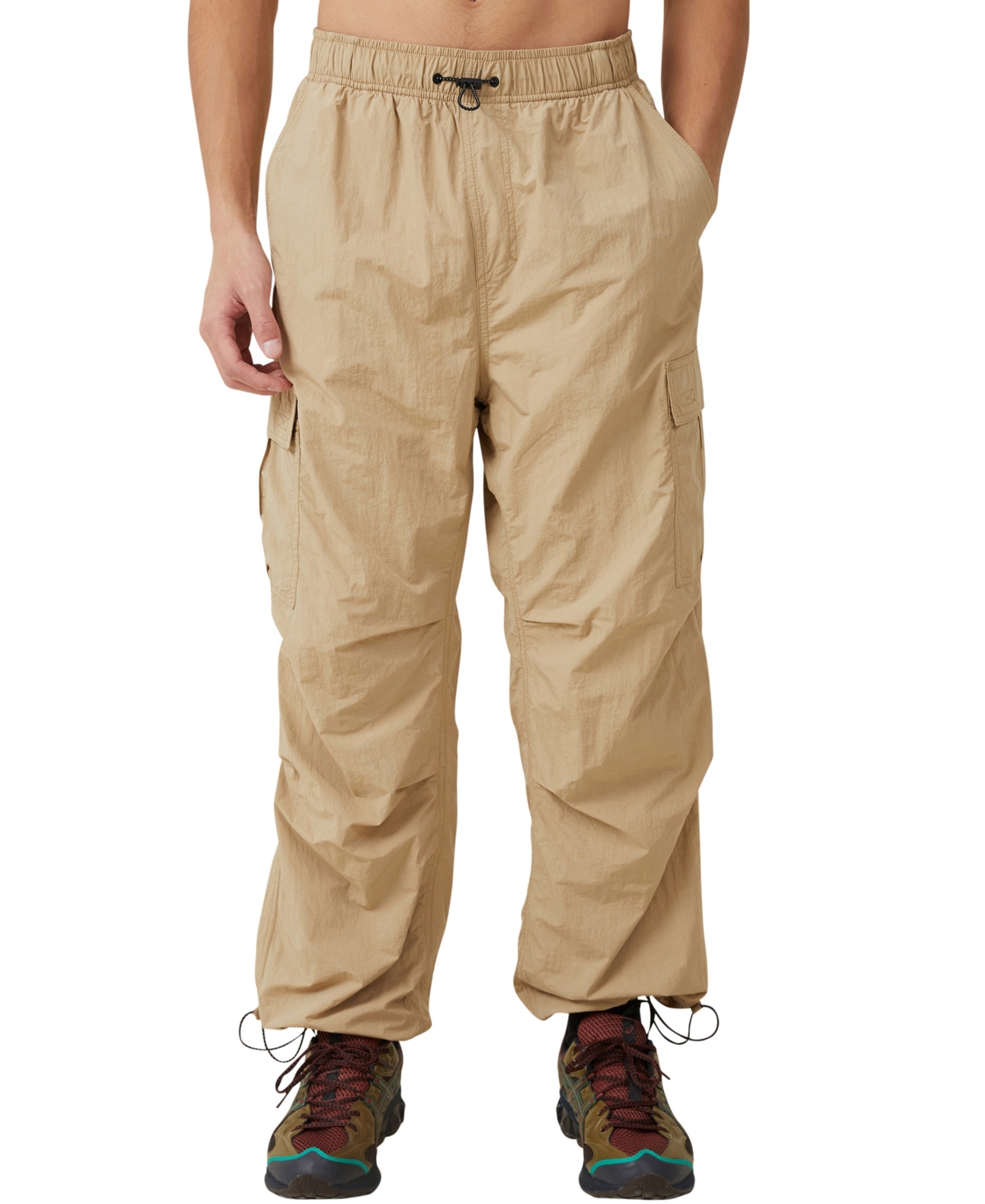 Cotton On Men's Parachute Tech Cargo Pants In Sand Cargo