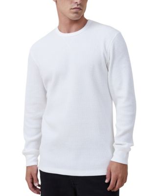 安価 COTTON ON Men's Chunky Waffle Long Sleeve T-shirt - Macy's Clothing
