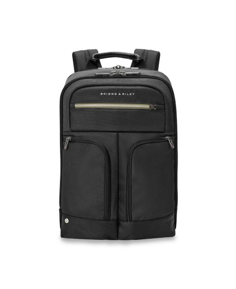 Рюкзак Briggs & Riley Here, There, Anywhere Slim Expandable, цвет: Чёрный