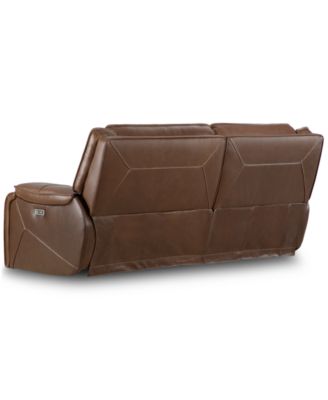CLOSEOUT! Hansley 2-Pc. Zero Gravity Power Recliner Leather Sofa, Created for Macy's