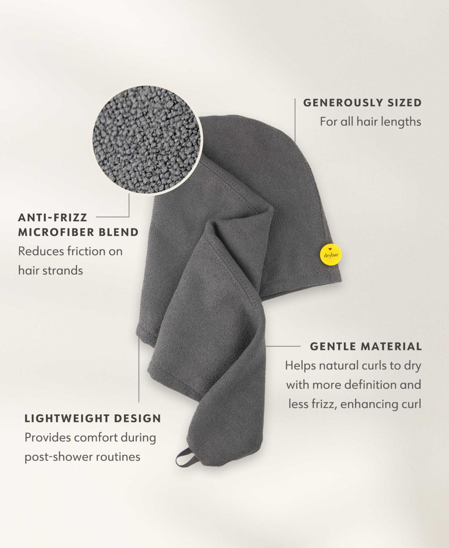 Dry Martini Microfiber Hair Wrap