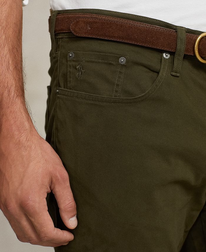 Polo Ralph Lauren Men's Big & Tall Stretch Classic Fit Sateen Pants