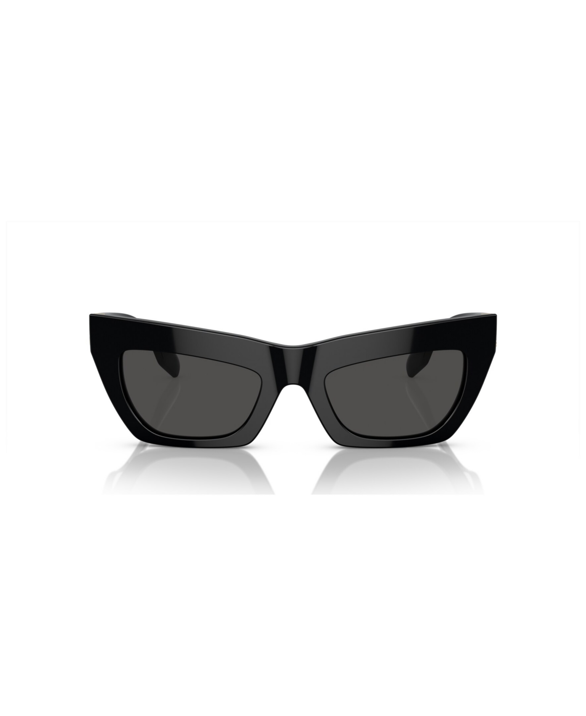 Shop Burberry Women's Low Bridge Fit Sunglasses Be4405f In Black